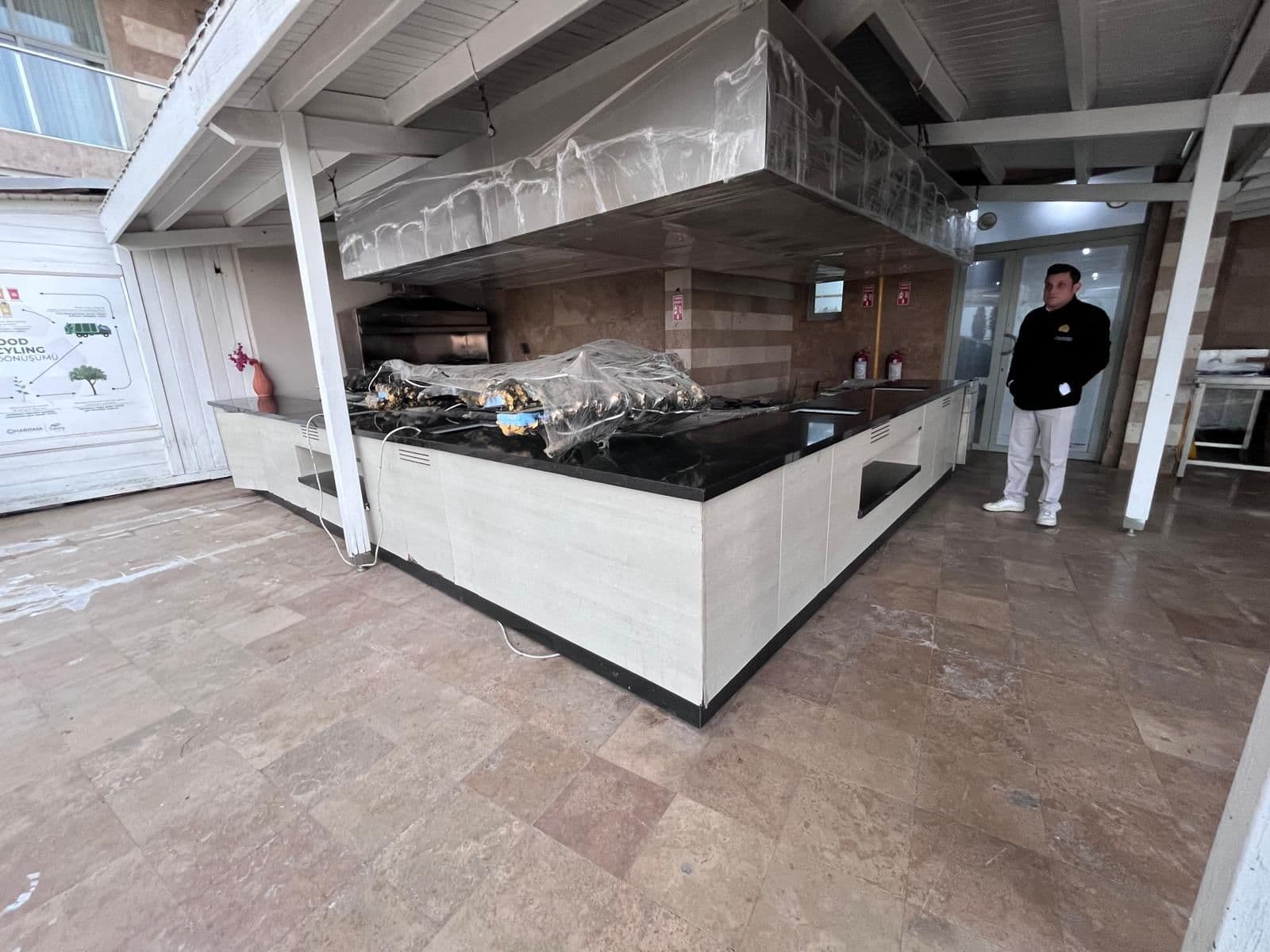 Pergola Altı Mutfak